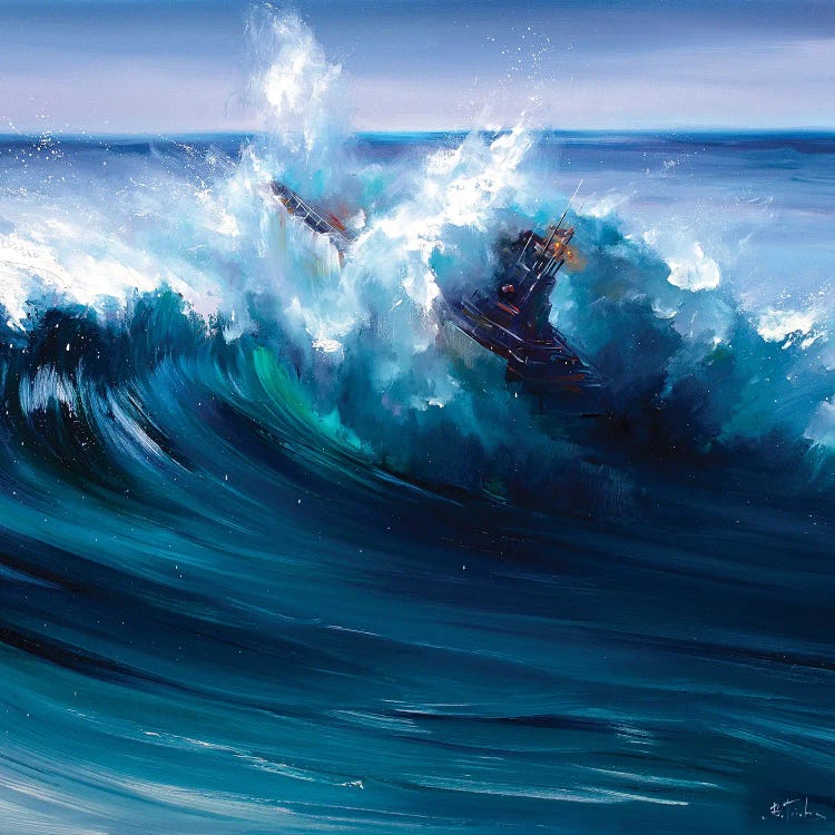 Conqueror Of The Ocean by Bozhena Fuchs wall art