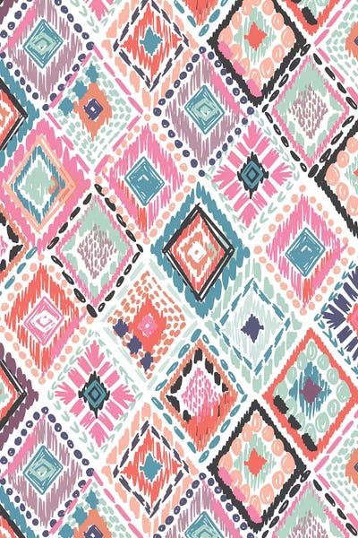 Flower Hour IV by Caroline Alfreds multi panel art