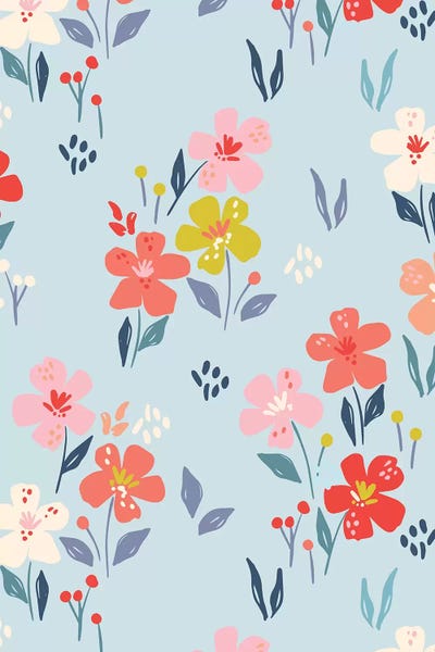 Bright Blossom III by Caroline Alfreds canvas print