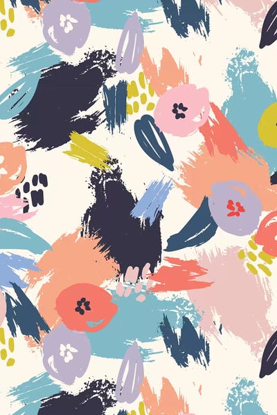 Bright Blossom V by Caroline Alfreds canvas print