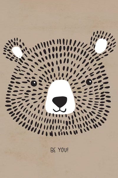 Pink Light Studio: Brave And Kind III by Caroline Alfreds