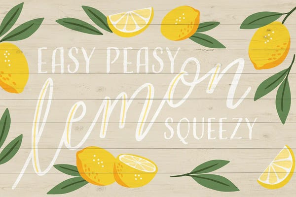 Pink Light Studio: Easy Peasy Lemon Squeezy by Caroline Alfreds