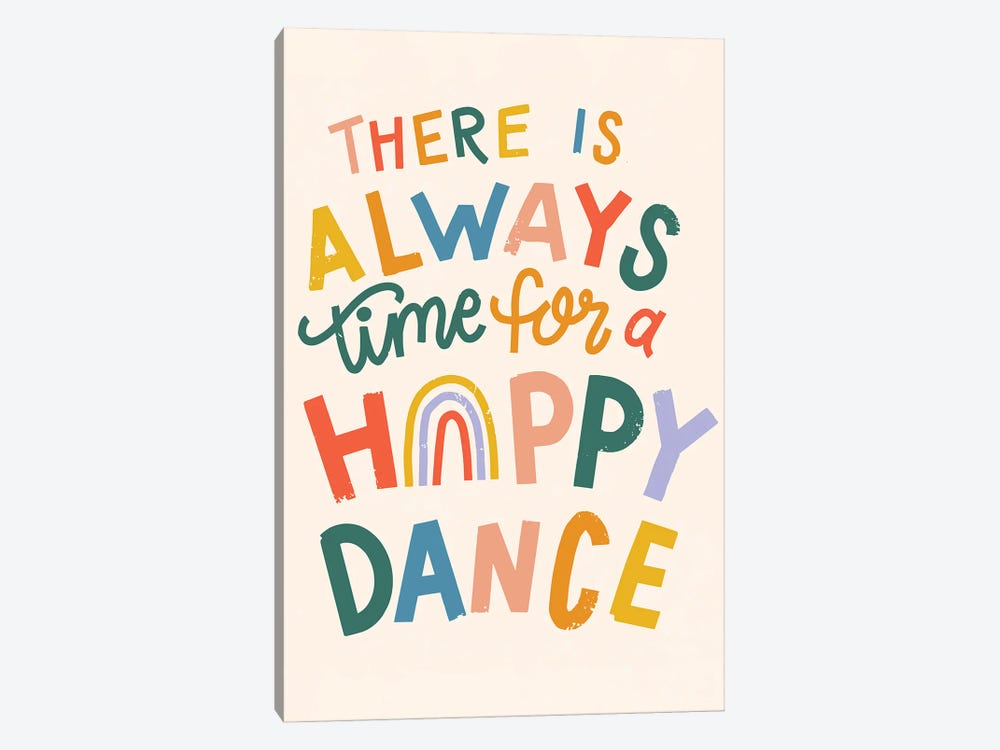 Happy Dance by Caroline Alfreds 1-piece Canvas Artwork