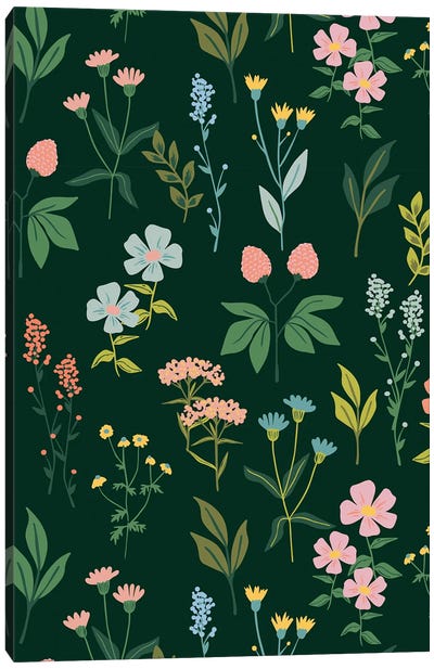 Botanica Canvas Art Print - Caroline Alfreds