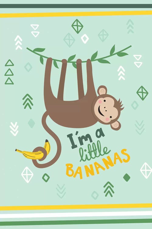 Little Monkey I by Caroline Alfreds wall art