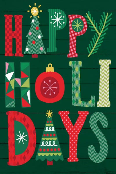 Christmas Joy III by Caroline Alfreds art print