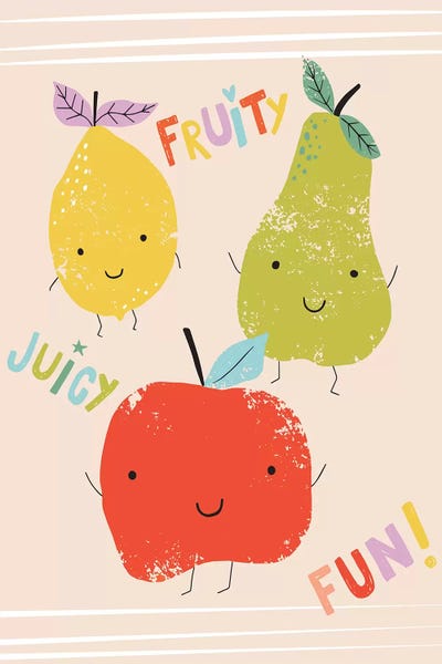 Pink Light Studio: Fruity Fun I by Caroline Alfreds