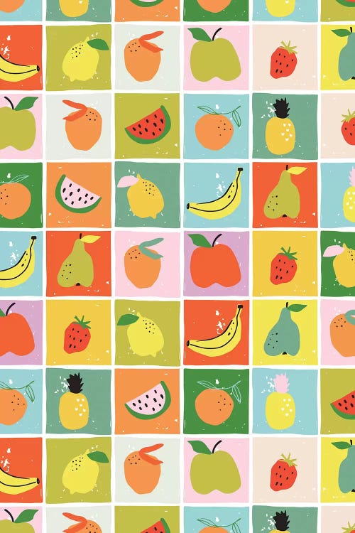 Fruity Fun IV by Caroline Alfreds wall art