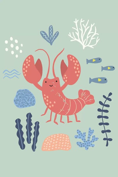 Lobsters: Under The Sea VII by Caroline Alfreds