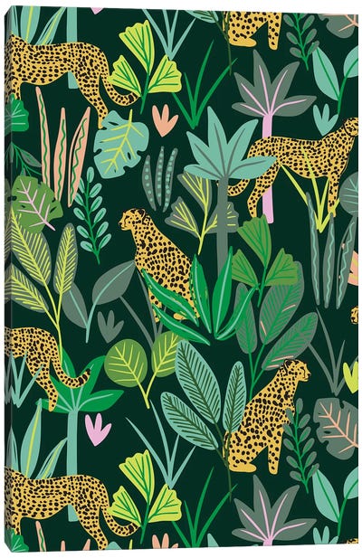 Jungle Dreams III Canvas Art Print - Caroline Alfreds