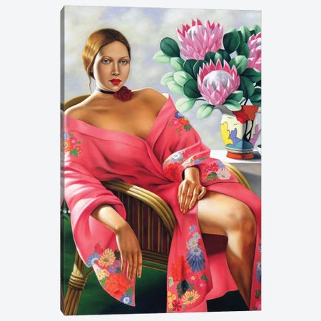 Tea, Late Afternoon Canvas Print #CAB30} by Catherine Abel Art Print