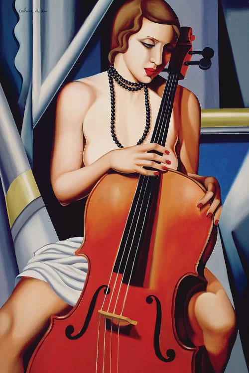 Woman With Cello