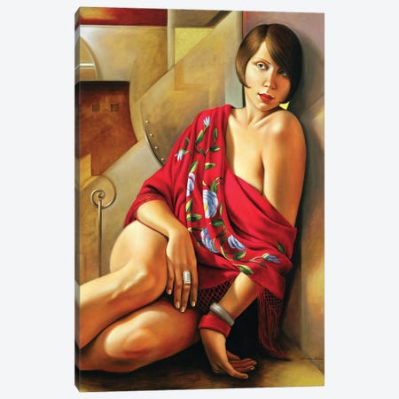 Autumn Ruby  Canvas Print #CAB33} by Catherine Abel Canvas Print
