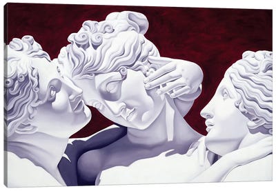 Three Graces  Canvas Art Print - Modern Muses & Statues