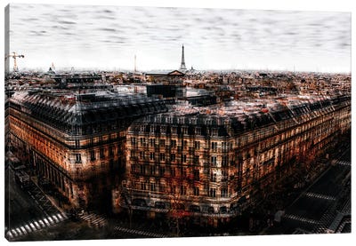 On The Roofs Of Paris Canvas Art Print