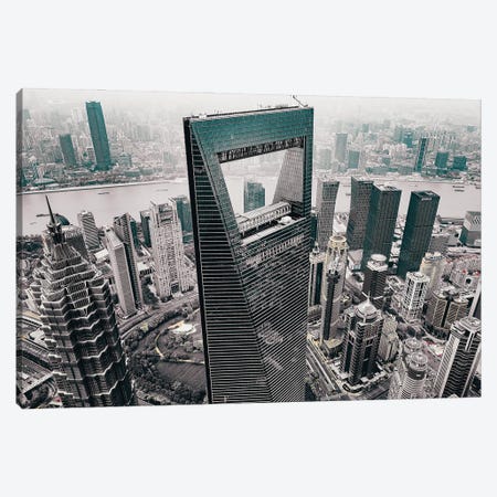 Shanghai World Financial Center Canvas Print #CAC15} by Carmine Chiriaco Canvas Art Print