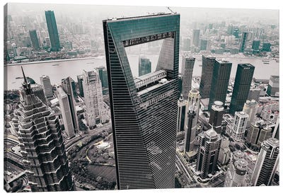 Shanghai World Financial Center Canvas Art Print