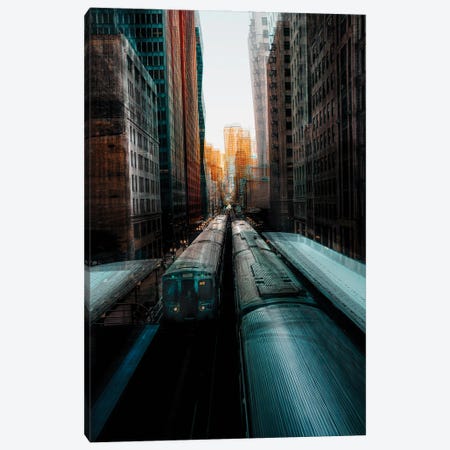 Chicago's Station Canvas Print #CAC4} by Carmine Chiriaco Canvas Art