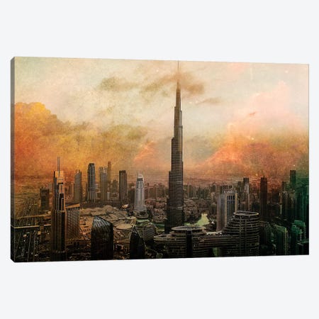 Burj Khalifa Canvas Print #CAC9} by Carmine Chiriaco Canvas Print