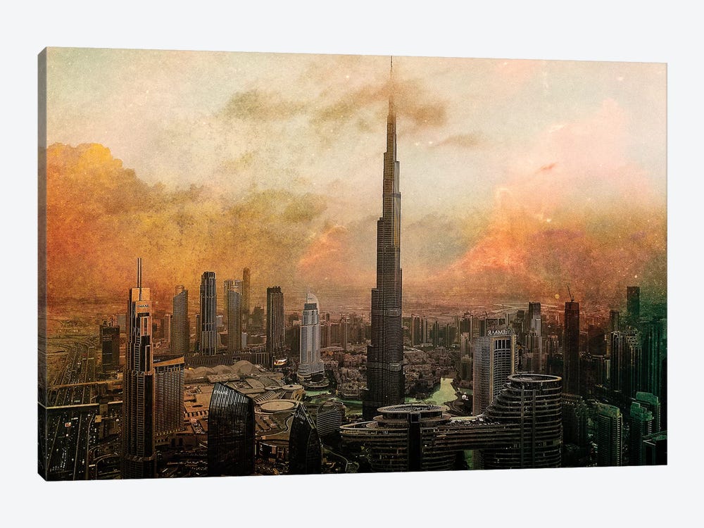 Burj Khalifa by Carmine Chiriaco 1-piece Canvas Wall Art