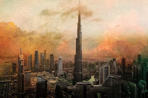 United Arab Emirates: Burj Khalifa by Carmine Chiriaco