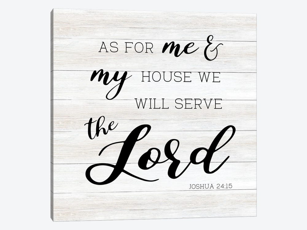 We Shall Serve by CAD Designs 1-piece Canvas Art