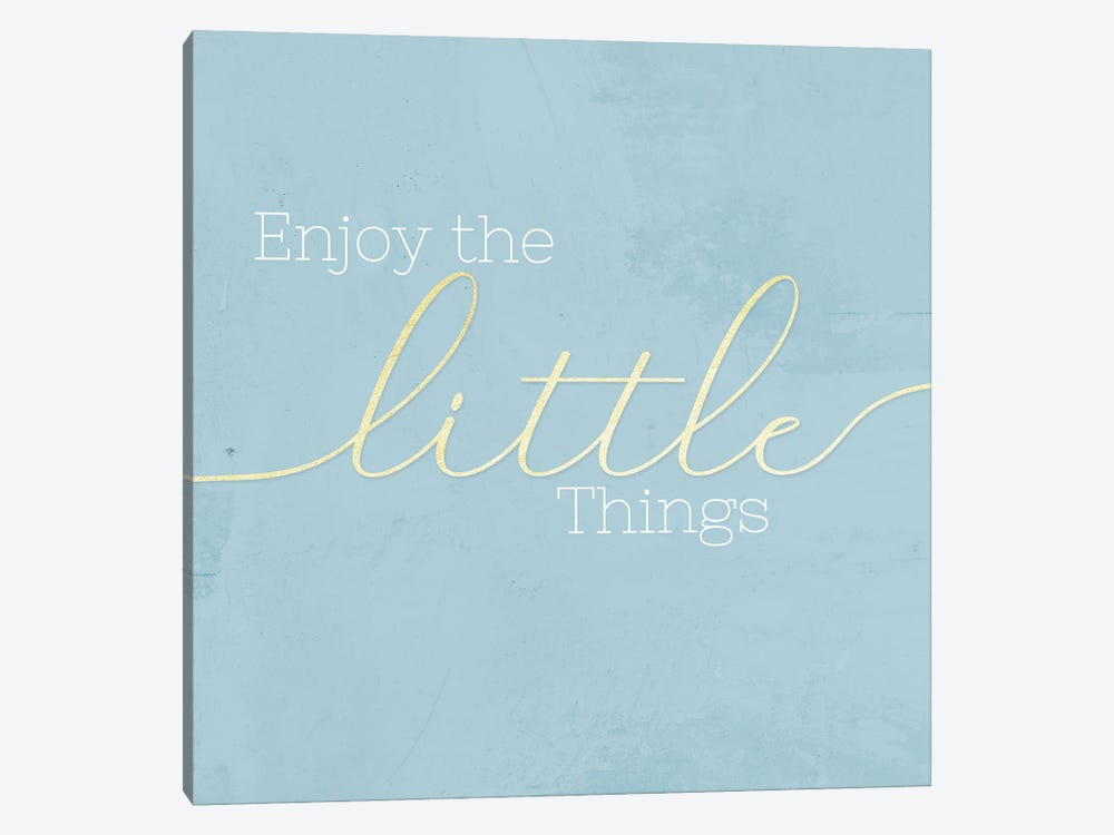 Enjoy the Little Things by CAD Designs 1-piece Canvas Art Print