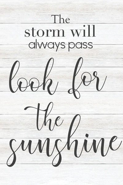 Look for the Sunshine by CAD Designs art print