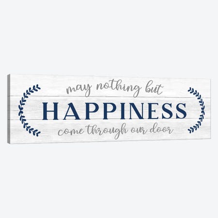 Nothing But Happiness Canvas Print #CAD114} by CAD Designs Canvas Art Print