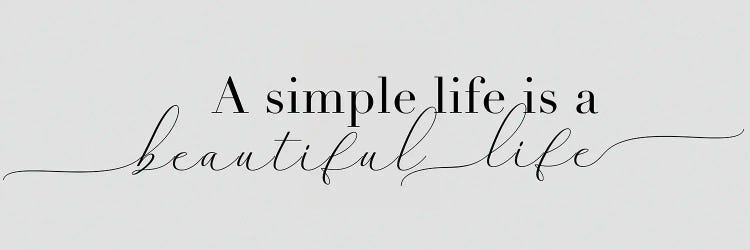 Simple Beautiful Life