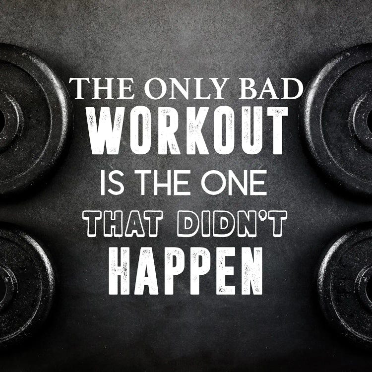 Bad Workout by CAD Designs wall art
