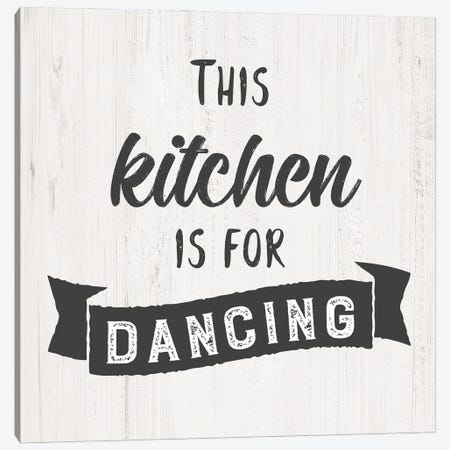 Dancing Kitchen Canvas Print #CAD126} by CAD Designs Canvas Wall Art