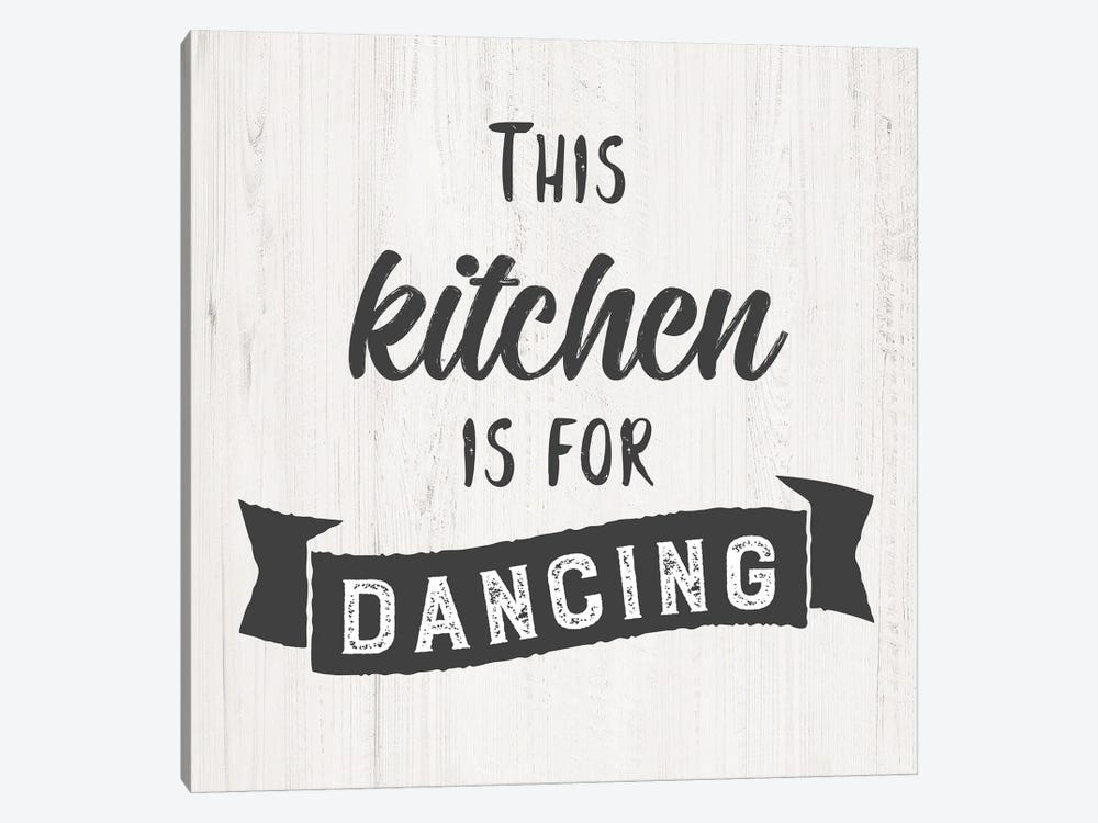 Dancing Kitchen by CAD Designs 1-piece Canvas Artwork