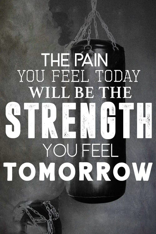 Strength Tomorrow by CAD Designs wall art