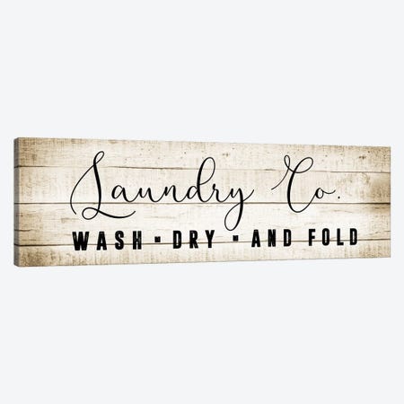 Laundry Co. Canvas Print #CAD13} by CAD Designs Art Print