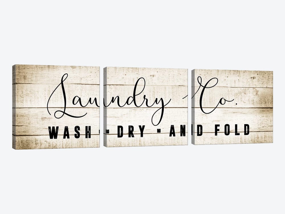 Laundry Co. by CAD Designs 3-piece Canvas Wall Art