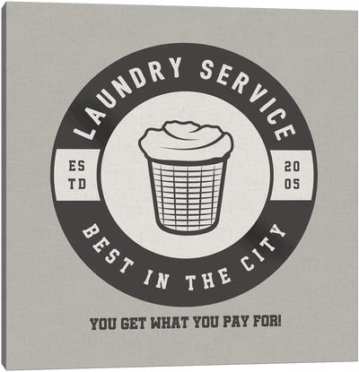 Best In The City Laundry Canvas Art Print
