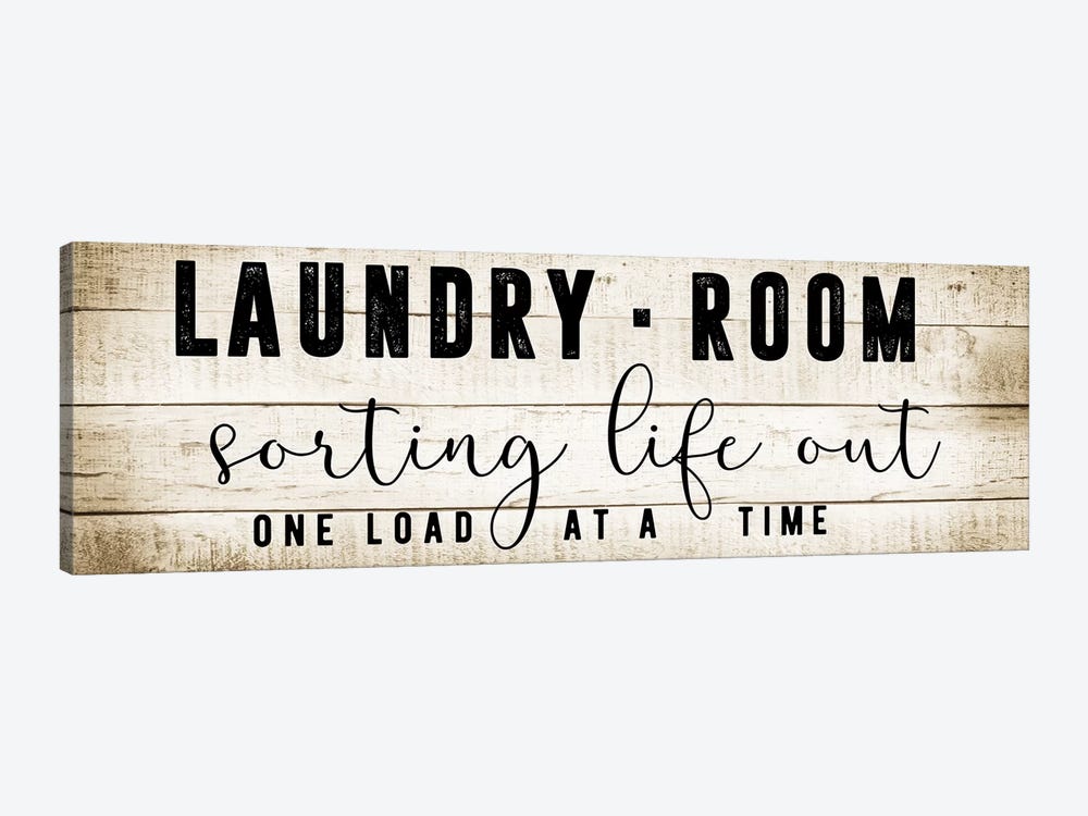 Laundry Room by CAD Designs 1-piece Canvas Print