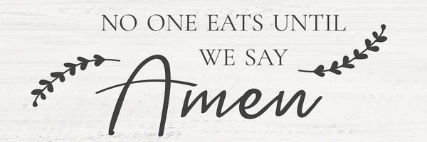 Modern Farmhouse Décor: Say Amen by CAD Designs