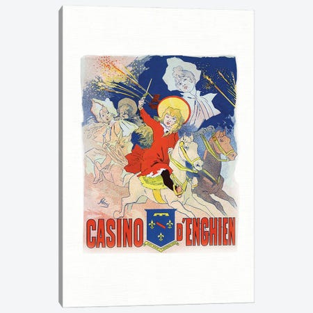 Casino D' Enghien Canvas Print #CAD158} by CAD Designs Canvas Art