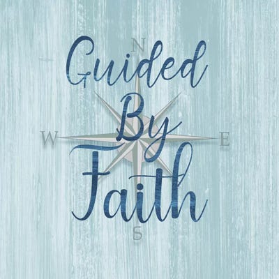 Guided by Faith by CAD Designs framed wall art