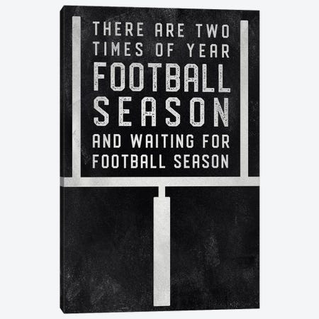 Football Season Canvas Print #CAD36} by CAD Designs Canvas Artwork