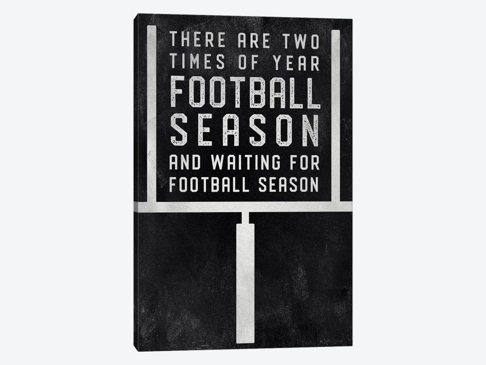 Football Season by CAD Designs 1-piece Canvas Art Print