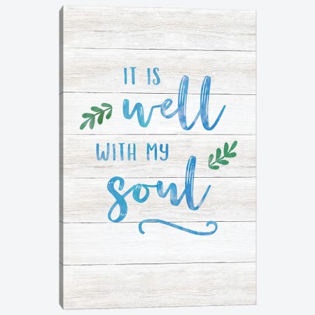 It Is Well Canvas Print #CAD95} by CAD Designs Canvas Wall Art