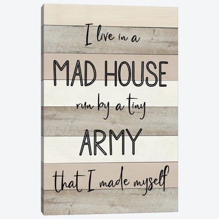 Mad House Canvas Print #CAD97} by CAD Designs Canvas Wall Art
