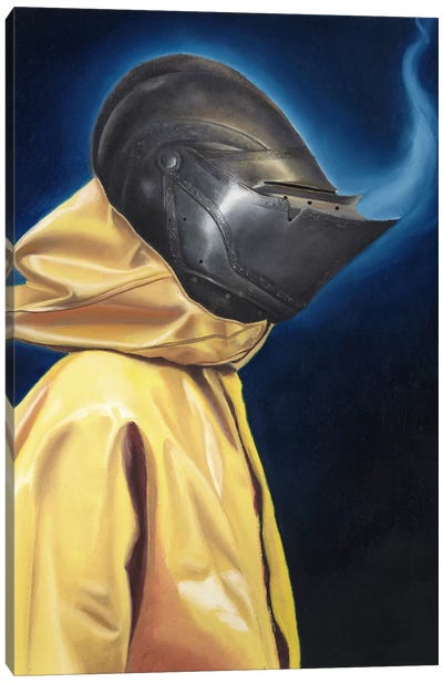 Knight Canvas Art Print - Carlos Fernandez