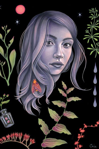 Moths: Botanic Silhouette by Caia Koopman