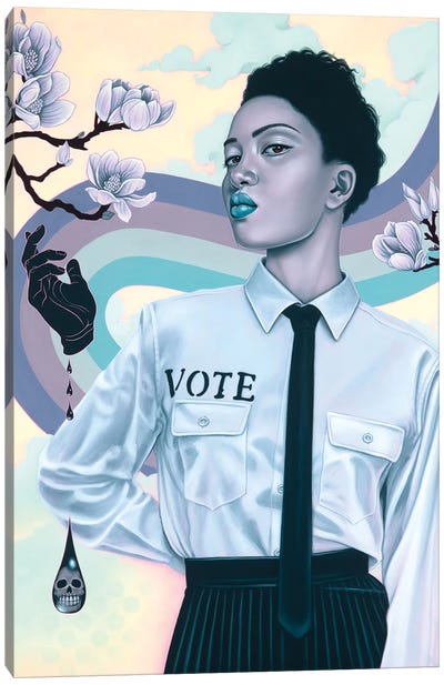 Suffragette Canvas Art Print - Voting Rights Art