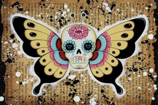 Skulls: Curtains by Caia Koopman