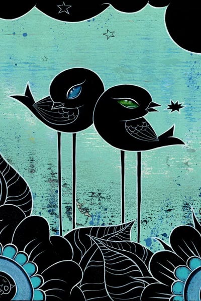 Discussion by Caia Koopman art print